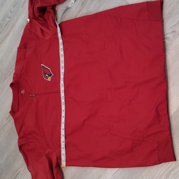St Louis Cardinals NFL windbreaker jacket with big front pocket - Picture 6 of 14